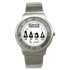 Bastille Stainless Steel Watch by nate14shop