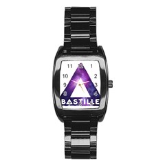 Bastille Galaksi Stainless Steel Barrel Watch by nate14shop