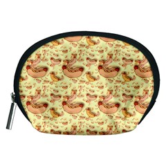 Hot-dog-pizza Accessory Pouch (medium) by nate14shop