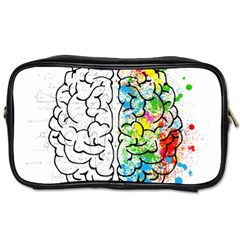 Brain-mind-psychology-idea-drawing Toiletries Bag (two Sides) by Jancukart