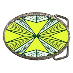 Abstract Pattern Geometric Backgrounds  Belt Buckles by Eskimos