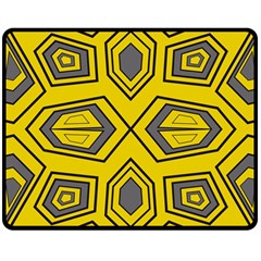 Abstract Pattern Geometric Backgrounds Double Sided Fleece Blanket (medium)  by Eskimos