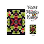 Pattern-berry-red-currant-plant Playing Cards 54 Designs (Mini) Front - Heart3