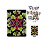 Pattern-berry-red-currant-plant Playing Cards 54 Designs (Mini) Front - Joker1