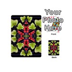 Pattern-berry-red-currant-plant Playing Cards 54 Designs (Mini) Back