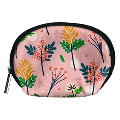 Seamless-floral-pattern 001 Accessory Pouch (medium) by nate14shop