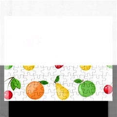 Fruits Rectangular Jigsaw Puzzl by nateshop