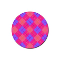 Texture Rubber Round Coaster (4 Pack) by nateshop