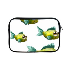 Fish Vector Green Apple Ipad Mini Zipper Cases by Sapixe