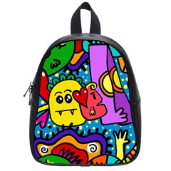 Cartoon School Bag (small) by nateshop