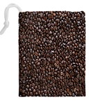 Coffee-beans Drawstring Pouch (4XL) Back