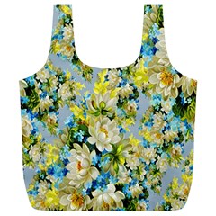 Background-flower White Full Print Recycle Bag (xl) by nateshop