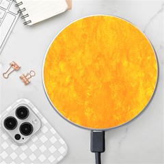 Background-yellow Wireless Charger by nateshop