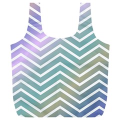 Zigzag-maves Full Print Recycle Bag (xl) by nateshop