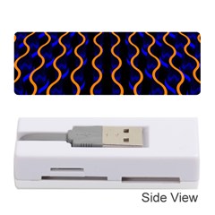 Pattern Abstract Wwallpaper Waves Memory Card Reader (stick)