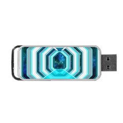 Space Ship Sci Fi Fantasy Science Portable Usb Flash (two Sides)