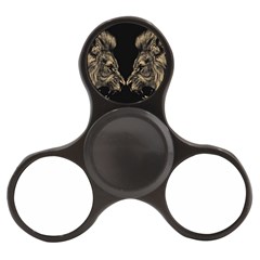 Animalsangry Male Lions Conflict Finger Spinner by Jancukart