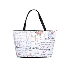 Math Formula Pattern Classic Shoulder Handbag by Wegoenart