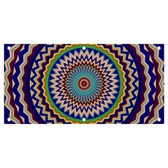 Illustration Kaleidoscope Geometric Circles Banner And Sign 4  X 2  by Wegoenart