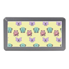 Illustration Animals Pastel Children Colorful Memory Card Reader (mini) by Wegoenart