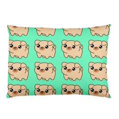 Puppy Pattern Wallpaper Dog Pet Pillow Case by Wegoenart