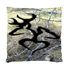 Black Love Browning Deer Camo Standard Cushion Case (two Sides)