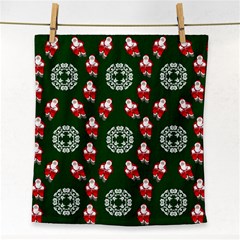 Xmas Christmas Background Face Towel by danenraven