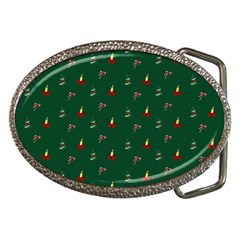 Christmas Background Belt Buckles by danenraven