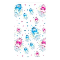 Jellyfis Pink Blue Cartoon Memory Card Reader (rectangular) by danenraven