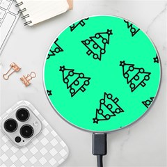 Tree With Ornaments Green Wireless Charger by TetiBright