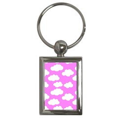 Purple Clouds   Key Chain (rectangle) by ConteMonfreyShop