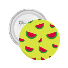 Watermelon Pattern Wallpaper 2 25  Buttons by Wegoenart