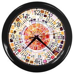 Internet Data Storage Online Wall Clock (black) by Wegoenart