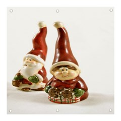 Christmas Figures 7 Banner And Sign 3  X 3  by artworkshop