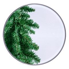 Green Christmas Tree Border Wireless Charger by artworkshop