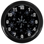 The Most Beautiful Stars Wall Clock (Black) Front