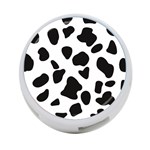 Black and white spots 4-Port USB Hub (Two Sides) Back