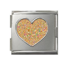 Calendar -1 Mega Link Heart Italian Charm (18mm) by nateshop