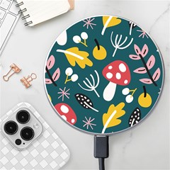 Autumn Nature Sheets Forest Wireless Charger by Ravend