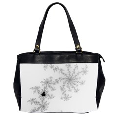 Mandelbrot Apple Males Mathematics Oversize Office Handbag (2 Sides) by Jancukart