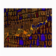 Binary Code Transformation Small Glasses Cloth by Wegoenart