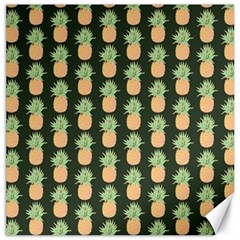 Pineapple Green Canvas 20  X 20  by ConteMonfrey