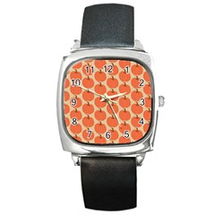 Cute Pumpkin Square Metal Watch by ConteMonfrey