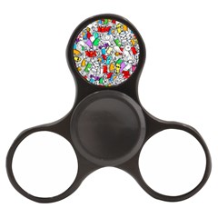 Graffit Characters Seamless Pattern Art Finger Spinner by Wegoenart