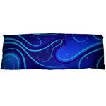 Wavy Abstract Blue Body Pillow Case (Dakimakura) Body Pillow Case