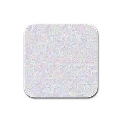 Computer Cyber Circuitry Circuits Electronic Rubber Square Coaster (4 Pack) by Jancukart