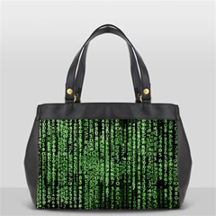 Matrix Technology Tech Data Digital Network Oversize Office Handbag by Wegoenart