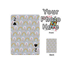 Rainbow Pattern Playing Cards 54 Designs (mini) by ConteMonfrey