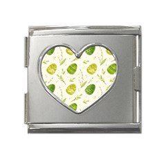 Easter Green Eggs  Mega Link Heart Italian Charm (18mm) by ConteMonfrey