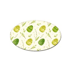 Easter Green Eggs  Sticker Oval (10 Pack) by ConteMonfrey